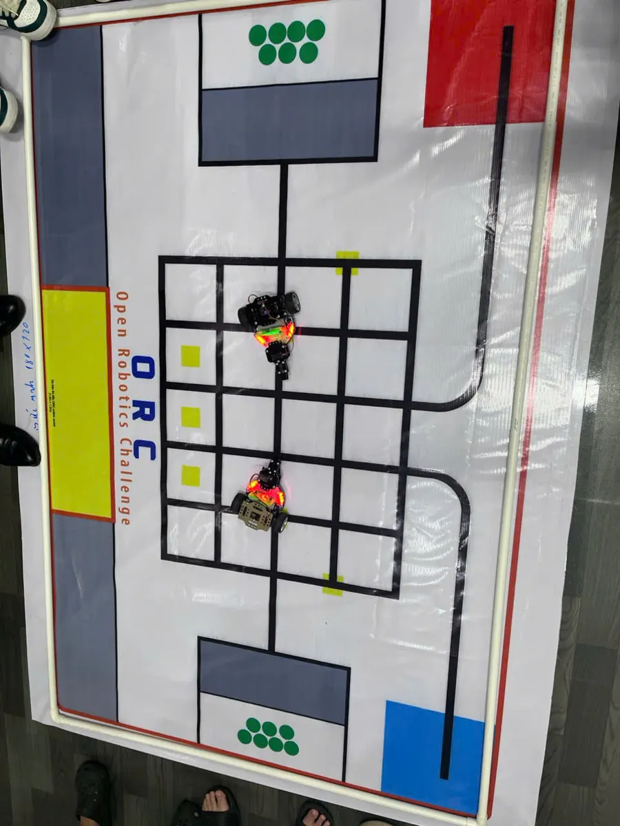 Sa bàn mê cung cho robot dò đường